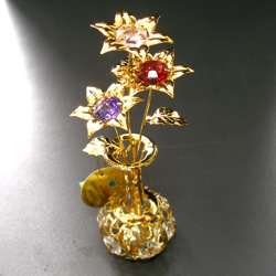 Цветы Сваровски, кристаллы Swarovski - блестящий подарок женщине к 8 марта